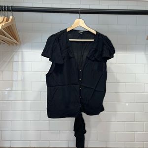Express Black Blouse